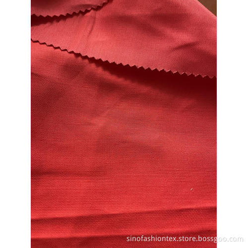 Rayon Ramie blandade Twill -tyg för Lady&#39;s Summer Outwear